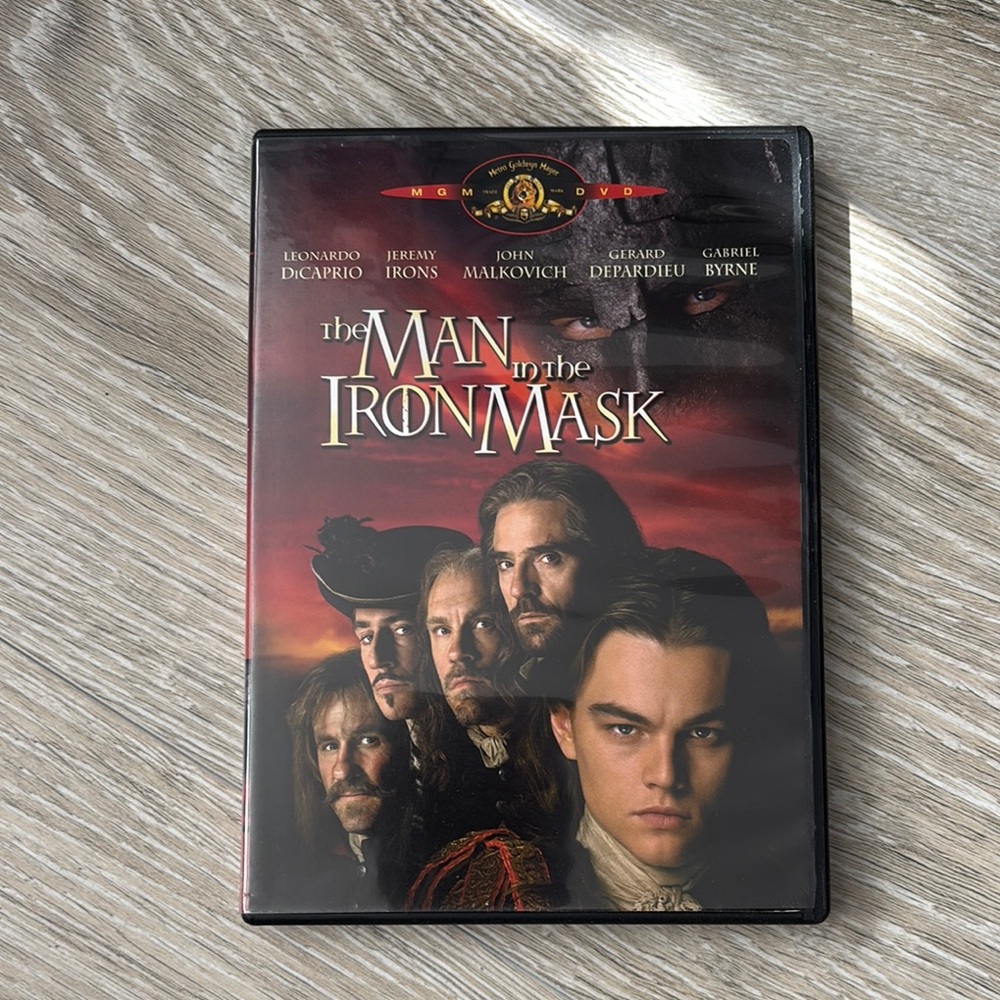 The Man in the Iron Mask DVD